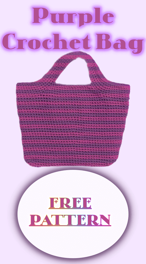 crochet tote bag pattern for beginners