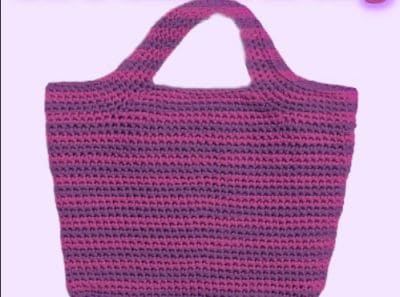 Skill Level for Beginners Easy Crochet Tote Bag Free Pattern ...